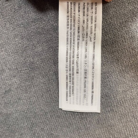 Abercrombie & Fitch Gray & Blue Marled Knit Light Sweater Womens Size Small - Picture 4 of 11